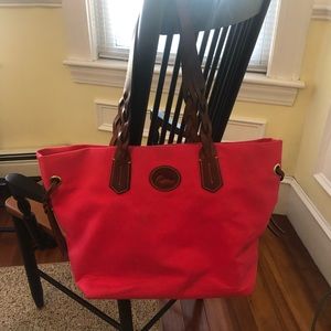 SALE⚡️Dooney & Bourke Large Hot Pink Tote